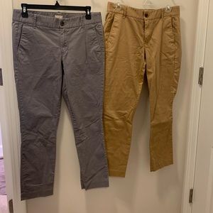 J Crew stretch ankle pants